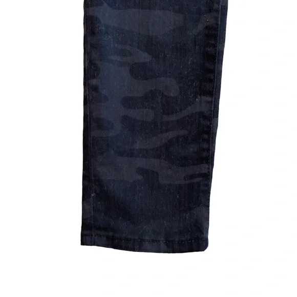 Social Standard by Sanctuary Women’s black camo ankle skinny jeans, Sz 4 - Picture 6 of 13